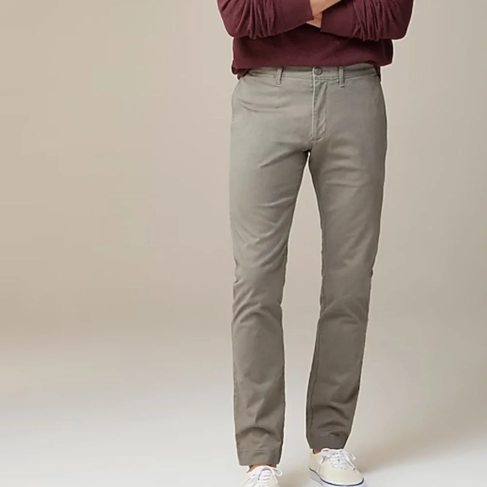 J crew mushroom 484 Slim-fit stretch chino pant